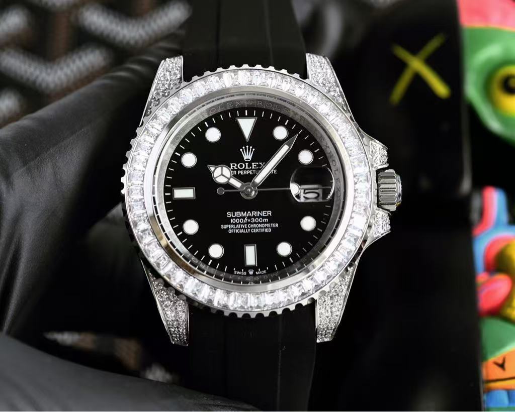 Rolex Moissanite Bezel Perpetual Diamond Yacht-Master VIP Limited Edition 226679 TBR Replica - Image 2