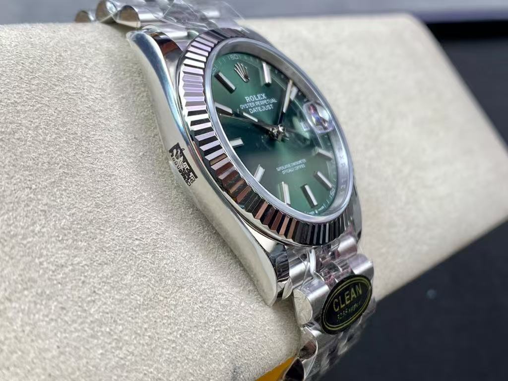 Datejust 41 Mint Green Dial Replica - Image 6