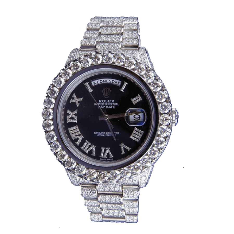 Rolex Day-Date 218239 Fully Iced Out Replica