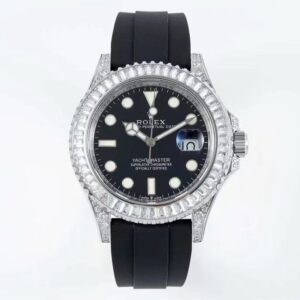 Rolex Yacht-Master VIP Limited Edition with Moissanite Gold Bezel and Diamonds 226679 TBR Replica