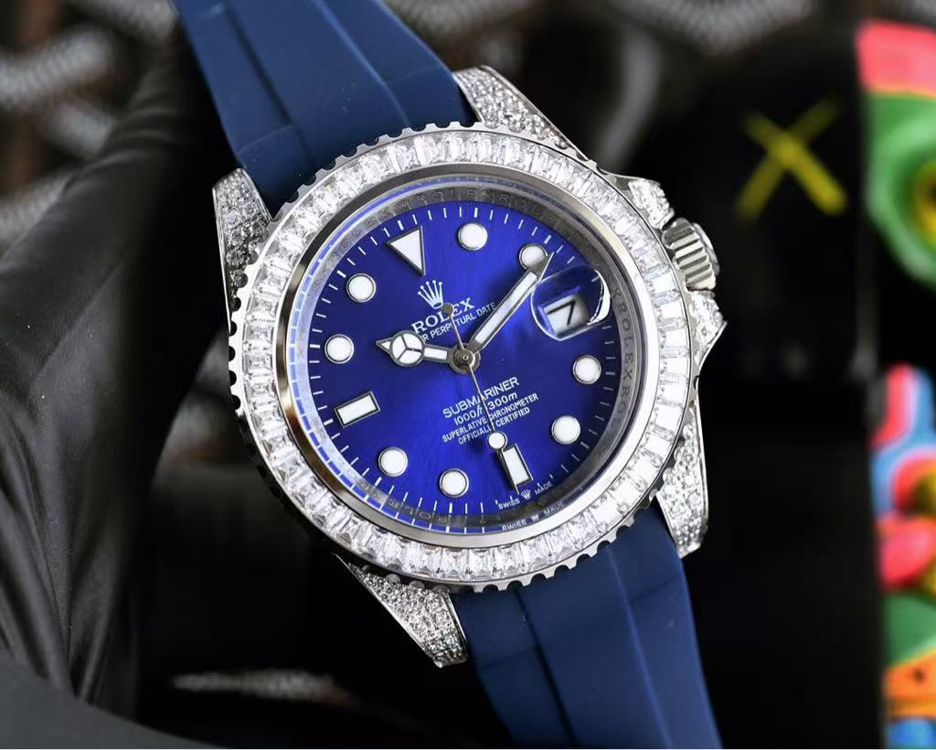 Rolex Moissanite Bezel Perpetual Diamond Yacht-Master VIP Limited Edition 226679 TBR Replica - Image 4