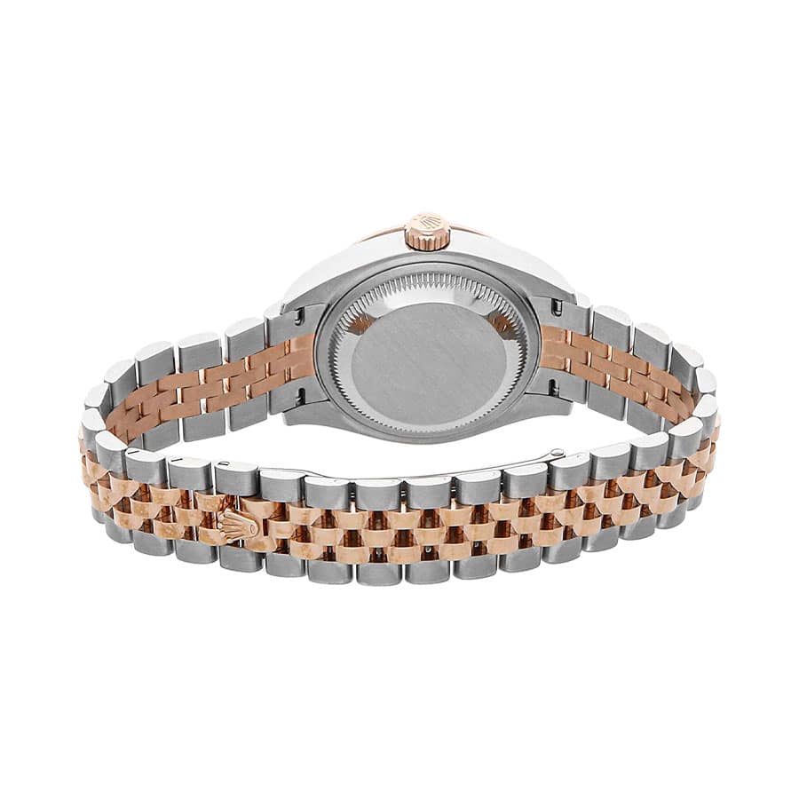 Rolex Datejust 279381RBR Everose Gold Sundust With Diamond Dial Replica - Image 4