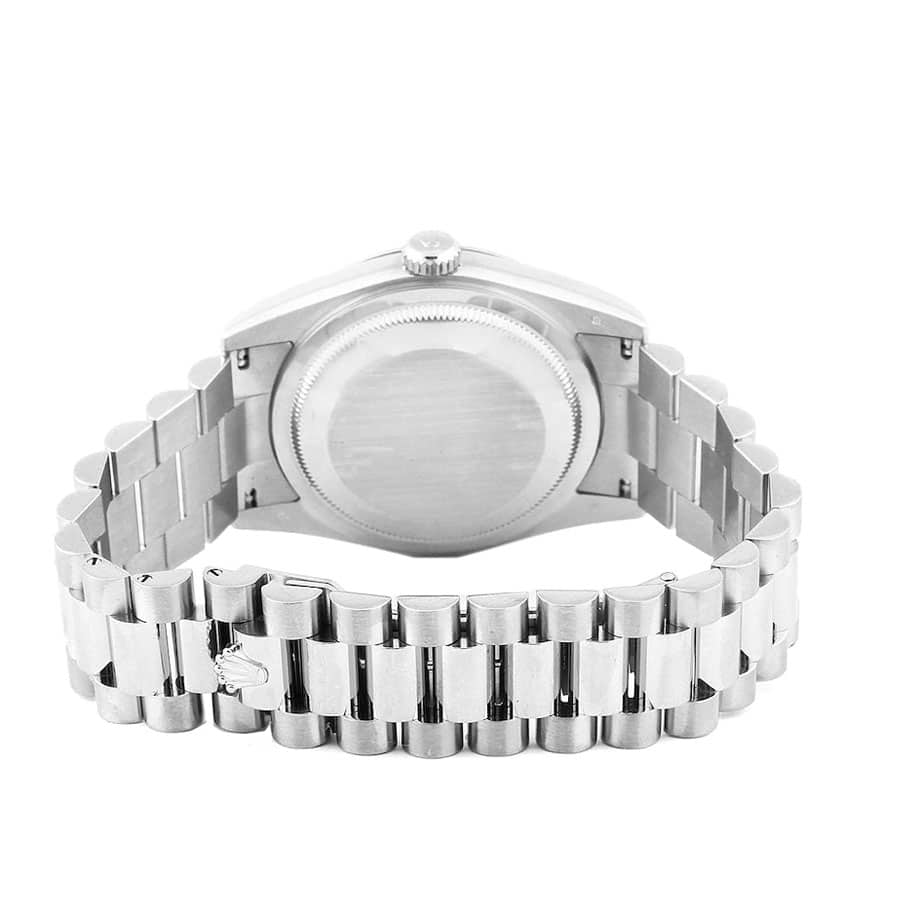Rolex Day-Date 228349RBR Diamond Bezel Sundust Dial Replica - Image 4