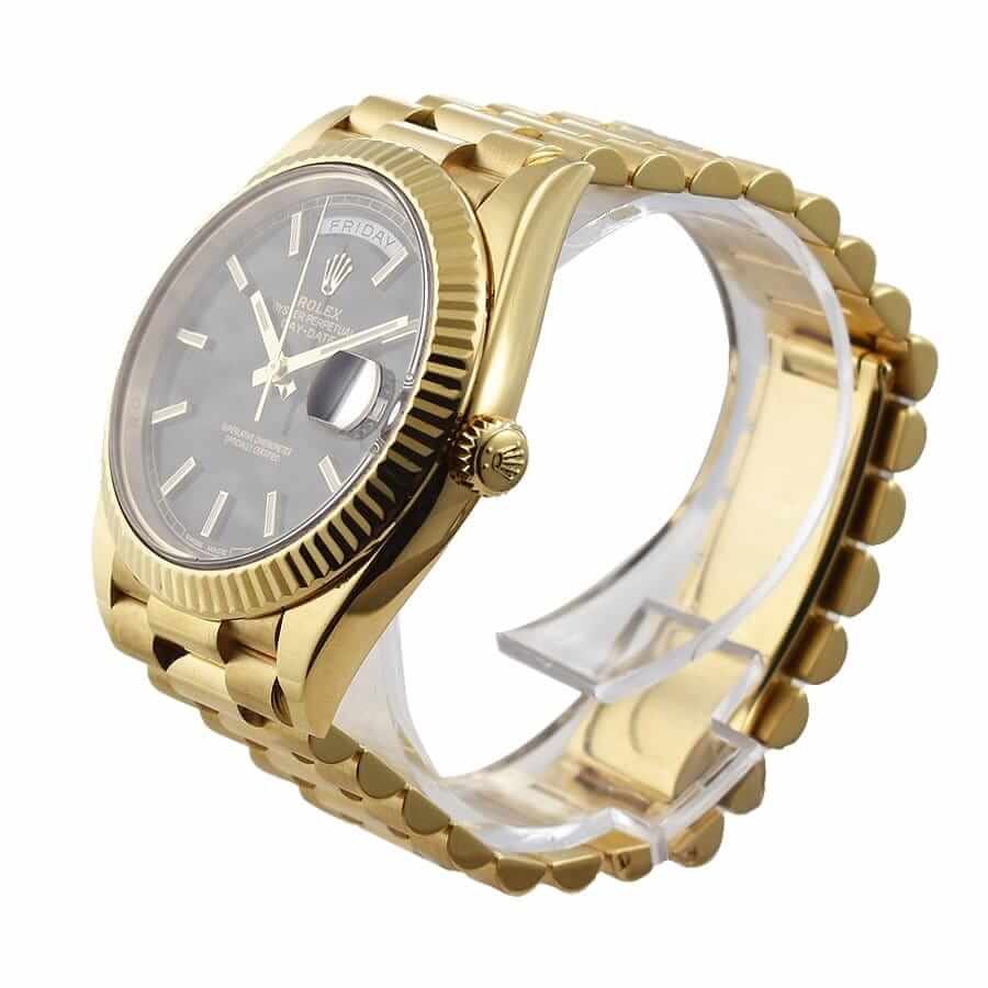 Rolex Day-Date Gold Black 228235 EW Replica - Image 2