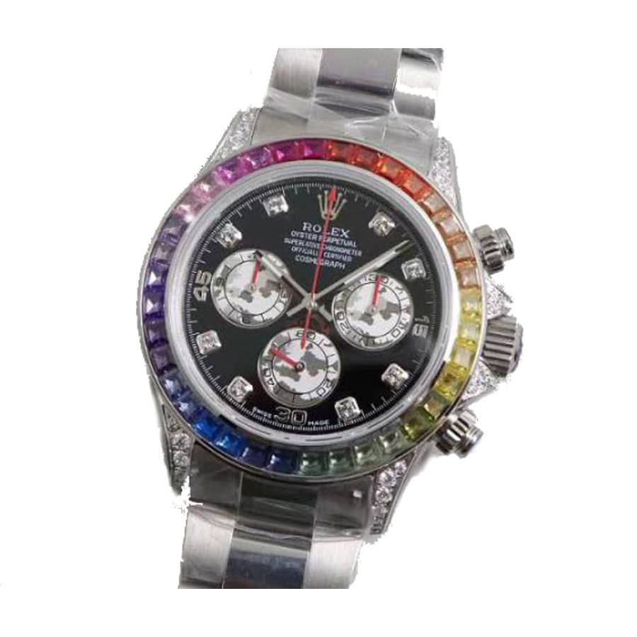 Rolex Black Diamond Replica - Image 3